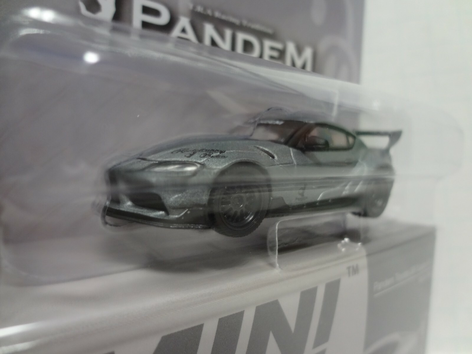 Mini GT Pandem Toyota GR Supra V1.0 Matte Gray 1:64 Scale