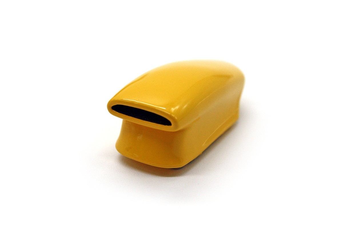 1957 Chevrolet Bel Air Pro Street Hardtop (1:24) Yellow Diecast (LOOSE), by DM