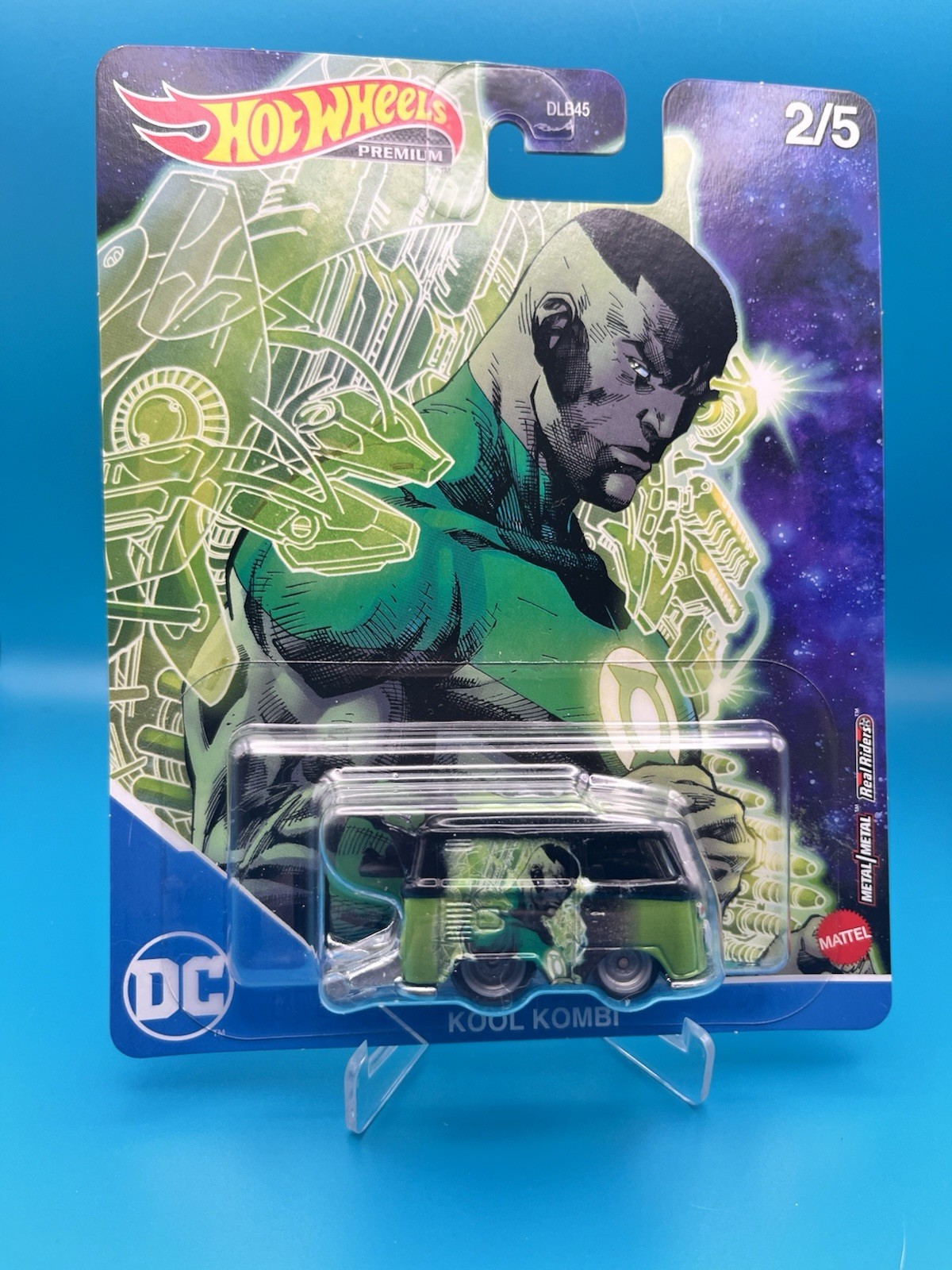 Hot Wheels Premium Pop Culture 2021 DC Comics Kool Kombi Green Lantern 2/5