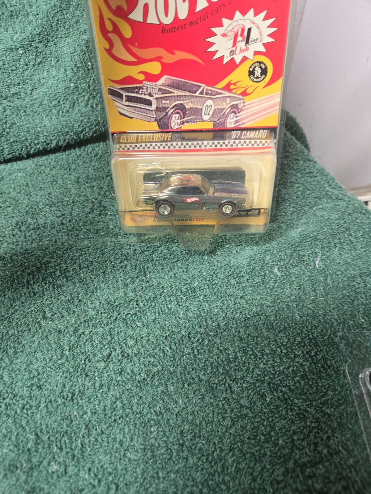Hot Wheels Collectors ’67 Camaro Diecast 1:64 Chevrolet Black Silver Limited Ed…