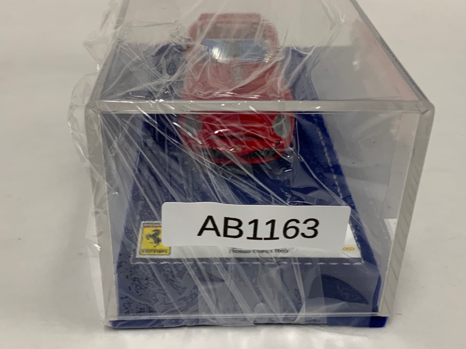1/43 IXO Ferrari 330 TR from 1962 in Rosso Corsa red Suede base AB1163