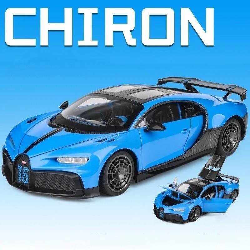 1:18 Bugatti Chiron Pur Sport Car Diecast Alloy Metal NEW Model Collection Gift
