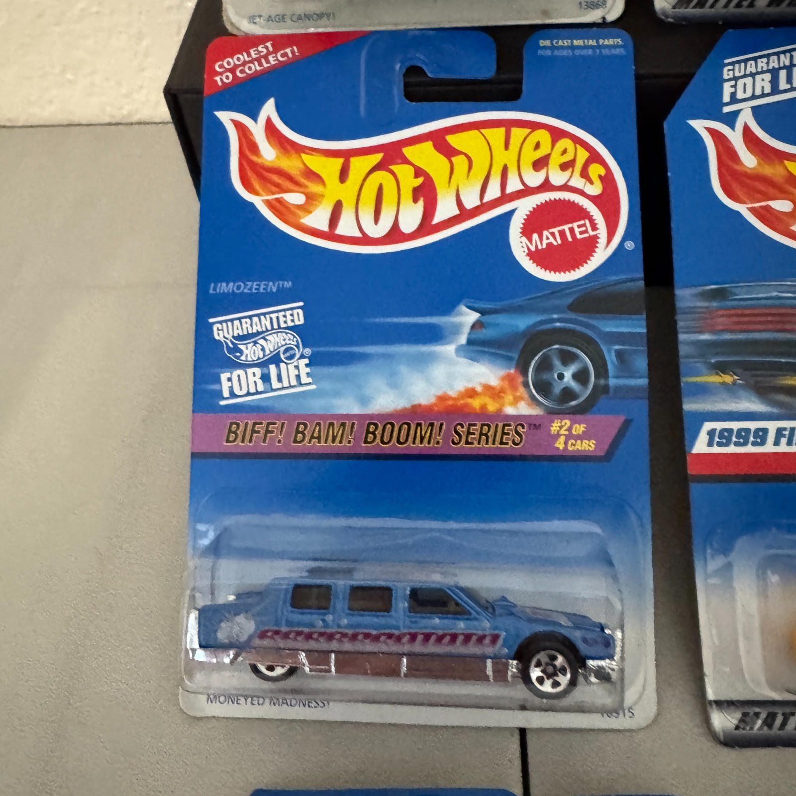 Hot Wheels ’90’s / ’00’s Vintage NIP 12 Lot Collectible Cars Variety Unopened
