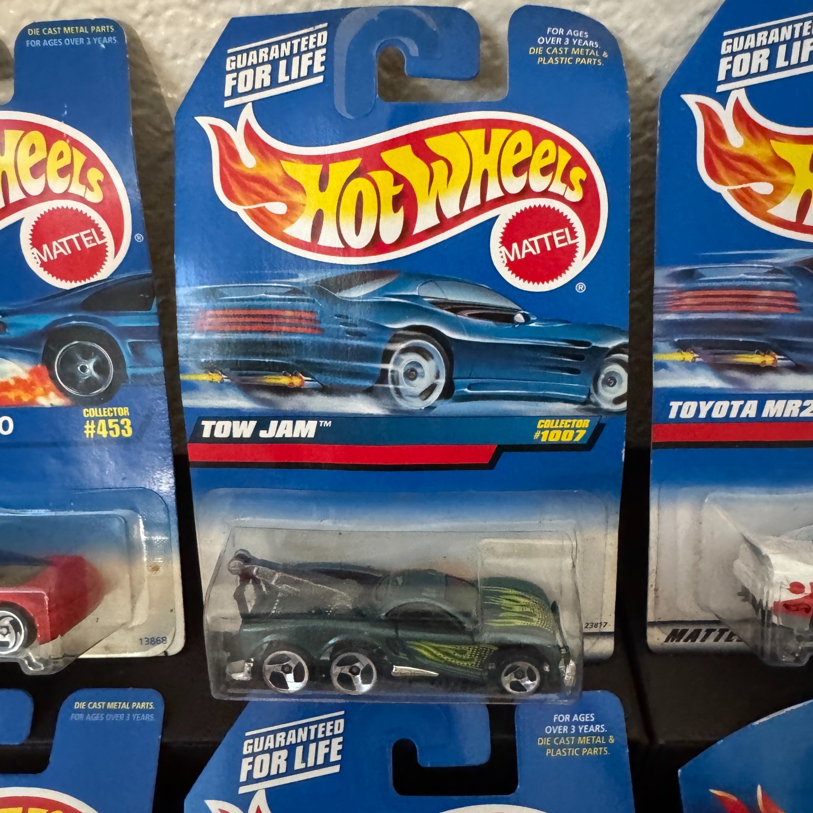 Hot Wheels ’90’s / ’00’s Vintage NIP 12 Lot Collectible Cars Variety Unopened