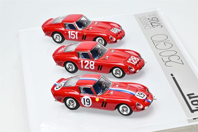 Classic Lover CL 1:64 250GTO “3705GT” 3 cars set limited200 Diecast Model Car