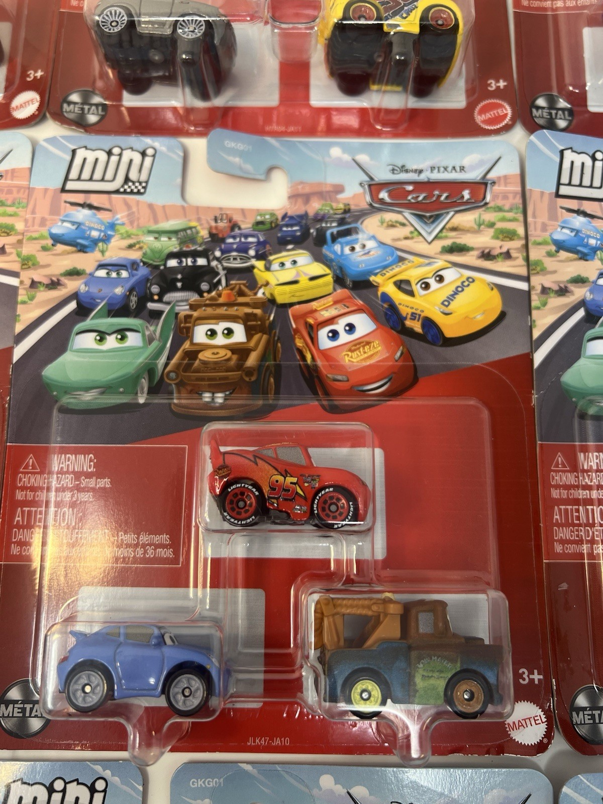 Disney Cars Mini Racers Lot – 9 Packs Of 3 – Rescue Racers – New/Sealed – Read