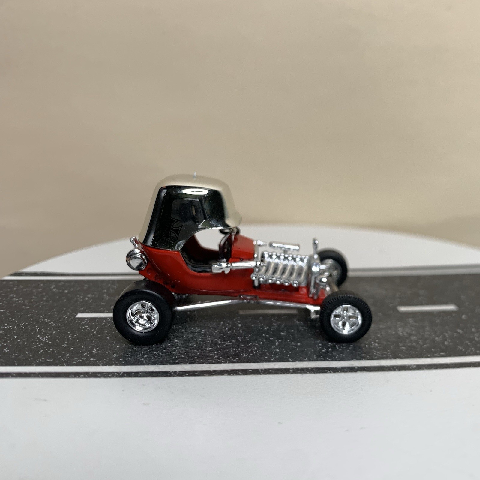 Hot Wheels 100% Collectibles Psychedelic Relics Series Red Baron Hot Rod 1:64 NM