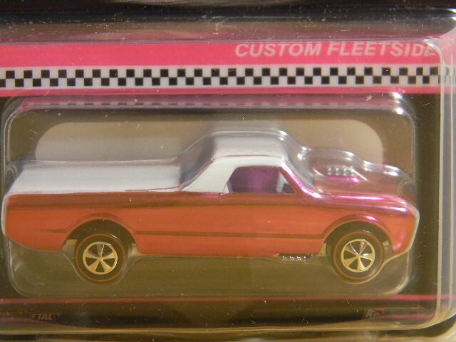 2022 Hot Wheels RLC “CUSTOM FLEETSIDE” Pink, Unopened Blister Package