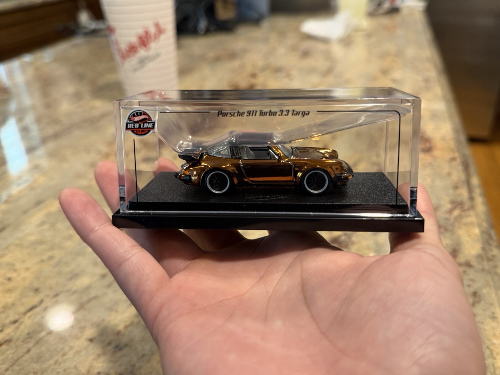 Hot Wheels RLC Exclusive 1988 Porsche 911 Targa Turbo Bronze