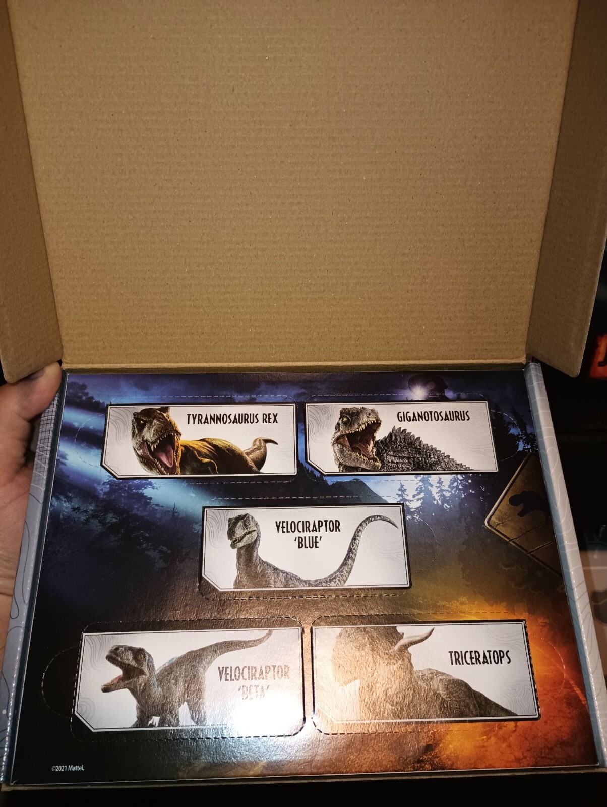 Hot Wheels JURASSIC WORLD DOMINION 5 Pack Character cut seal read description 