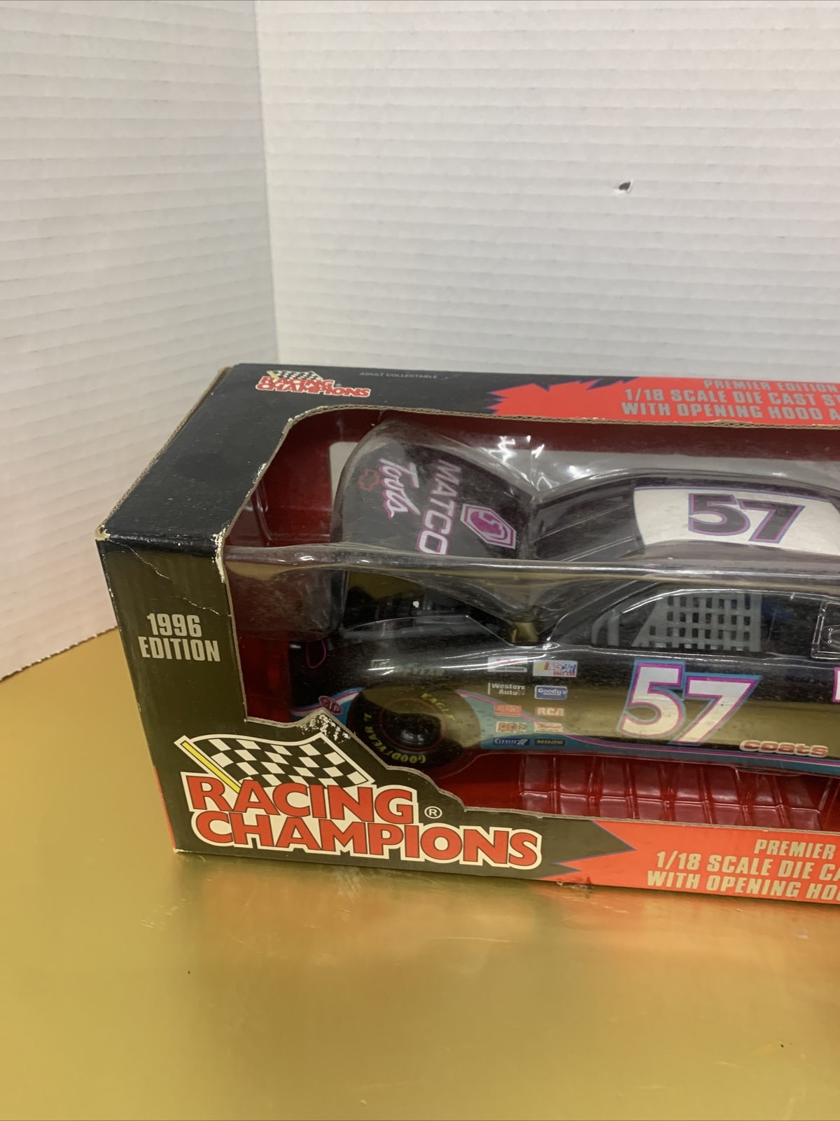 RACING CHAMPIONS 1996 JIM BOWN #57 MATCO TOOLS PRONTO MONTE CARLO NASCAR 1:18