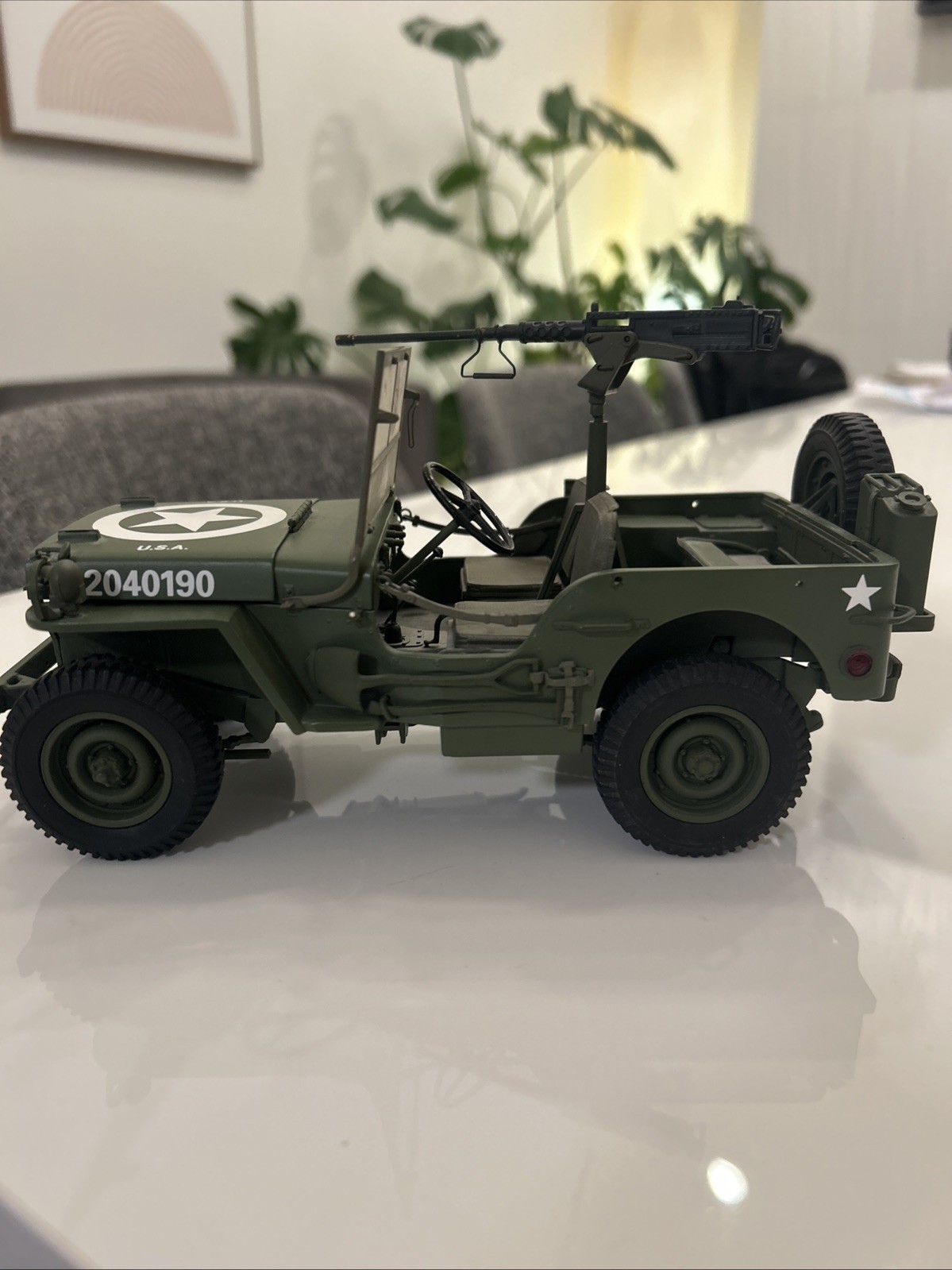 Danbury Mint 1:16 World War 2 Willy’s Jeep Replica – See Description