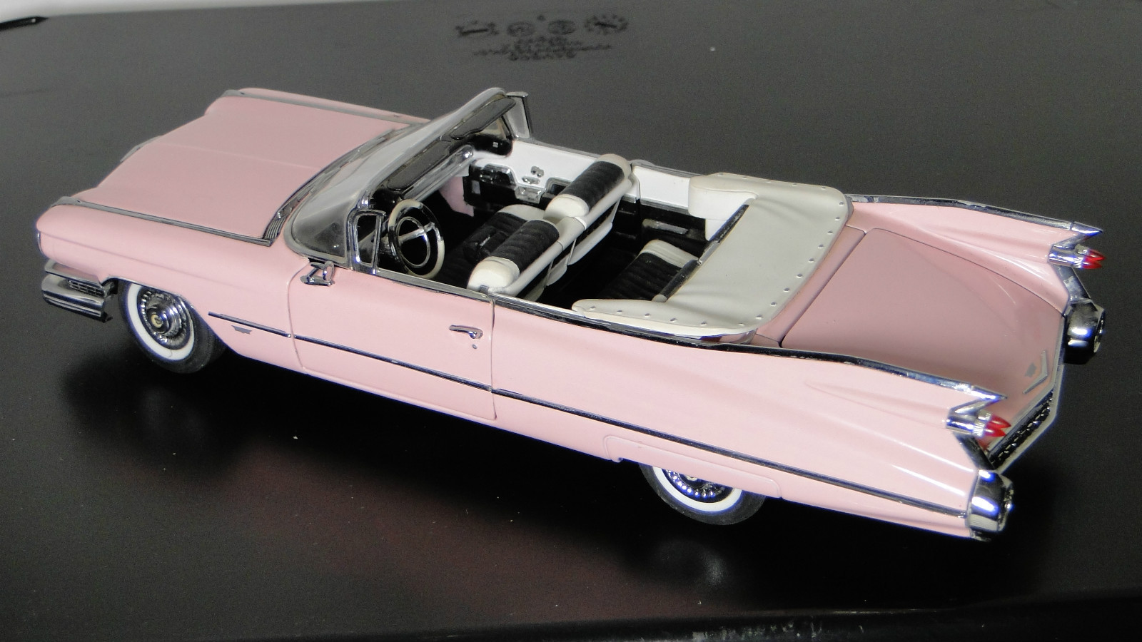 Cadillac Car Eldorado Vintage1967Custom Classic1:24Model1959Race 18Carousel Pink