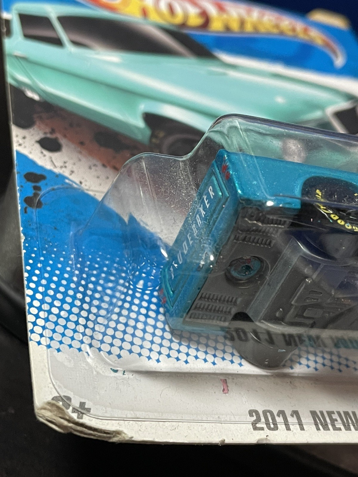 Hot Wheels Truck Mix (4) 63 Studebaker Champ, Ford Transit Supervan, Ford F-150