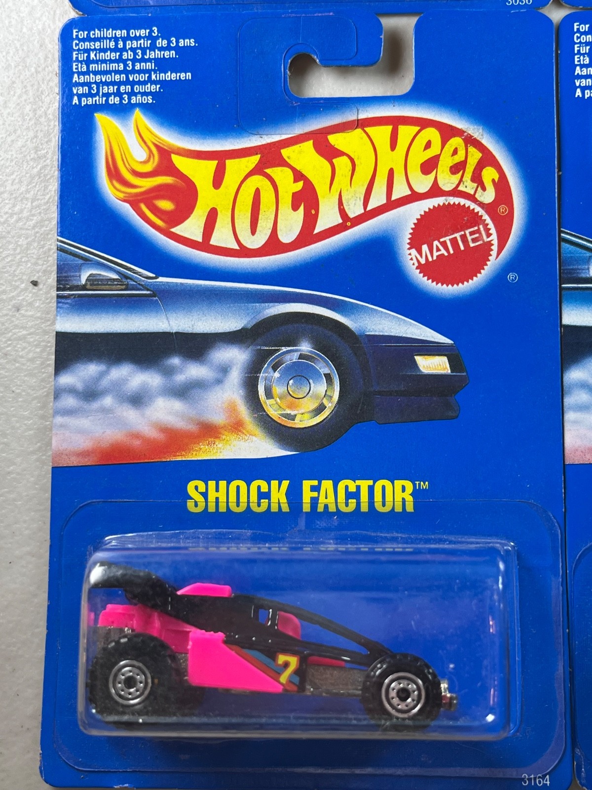 Vintage Hot Wheels Blue Card Lot Vector Diablo Sol-Aire Pipe Jammer 6pc