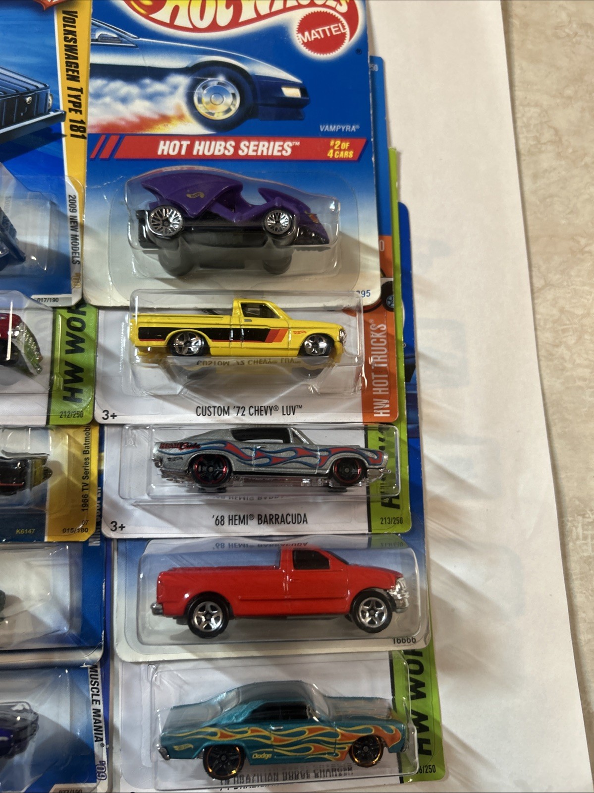 Hot Wheels Lot Of 20 Cars- Various Years, Sets, Series And Models – Unopened