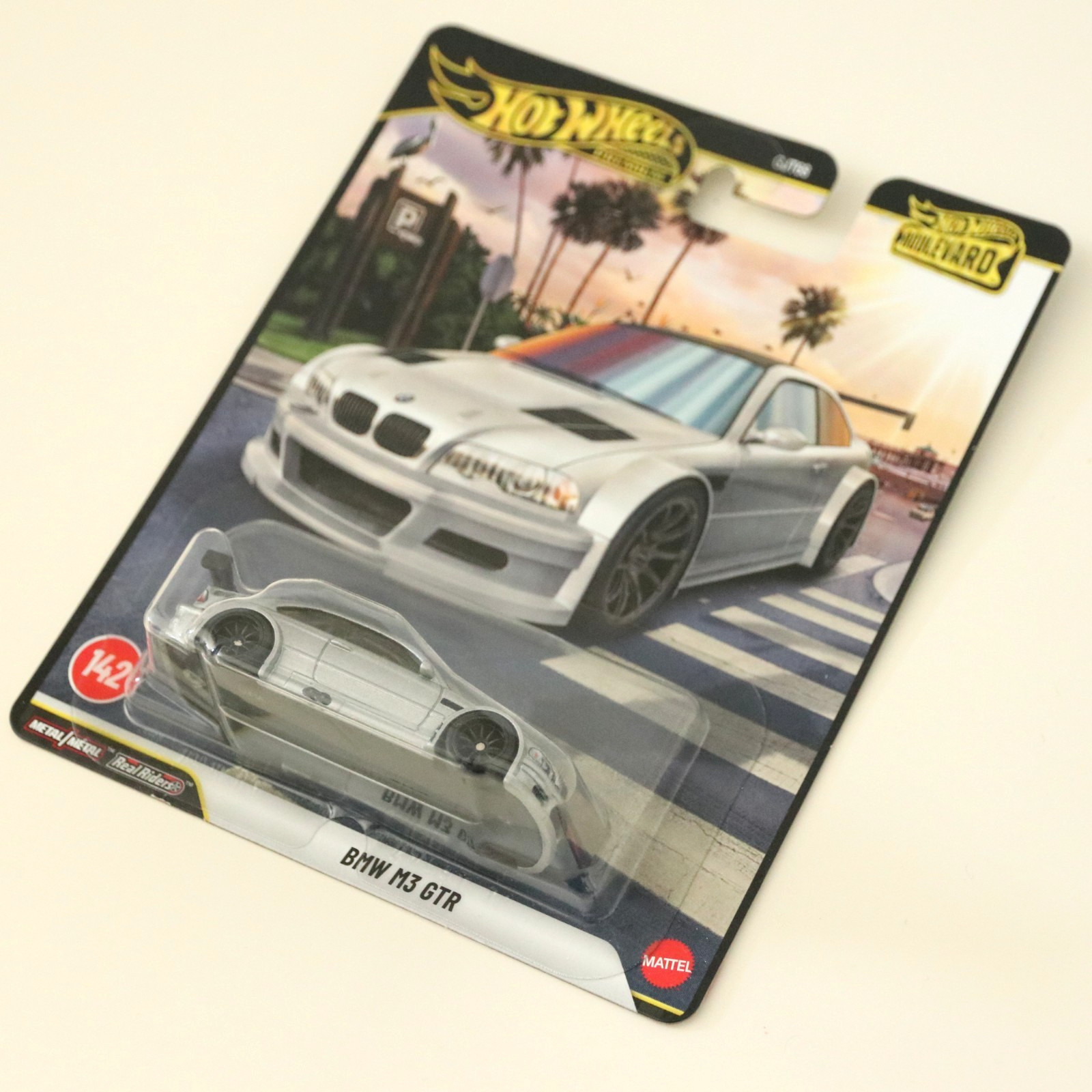***Hot Wheels Premium Boulevard BMW M3 GTR Real Riders***