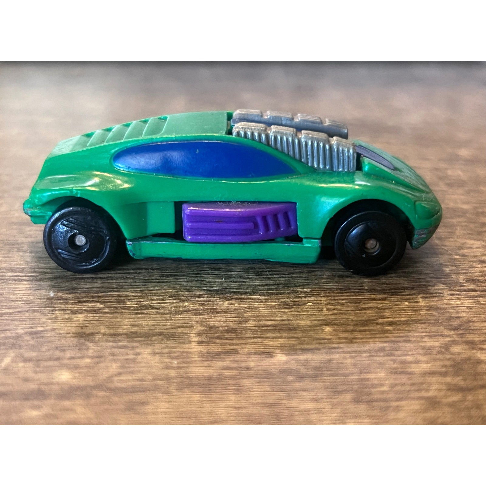 Hot Wheels 1994 McDonald’s Happy Meals Green Twin Engine Car Loose Die Cast