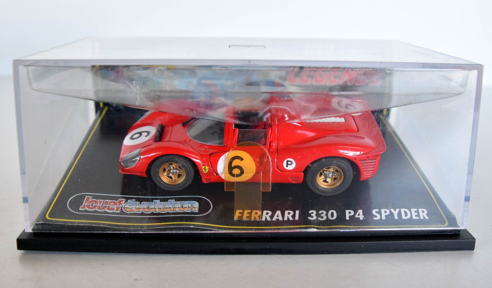 1/43 Jouef Evolution Ferrari 330 P4 Spyder Diecast Model Rosso Corsa Red NOS!