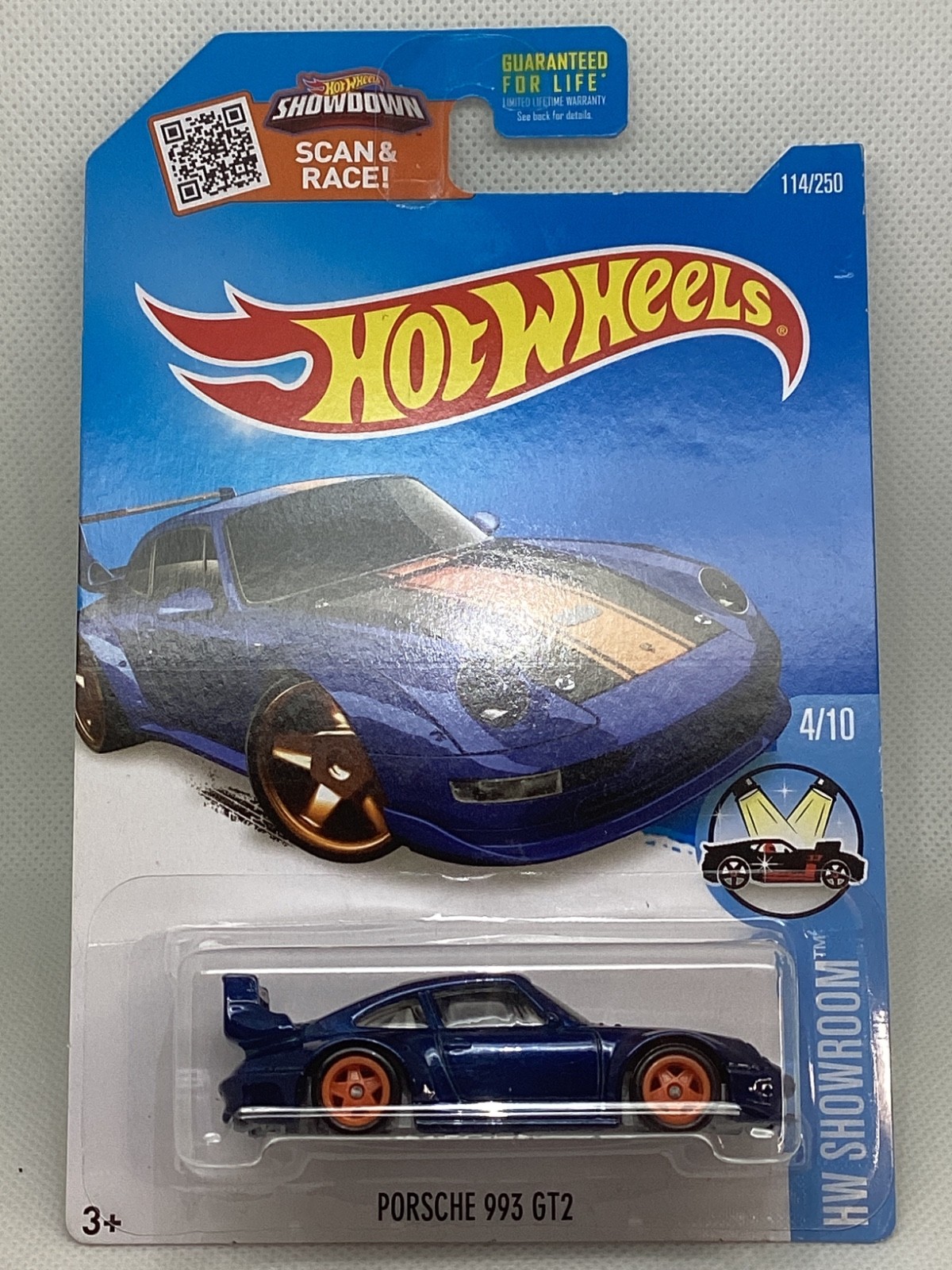 Hot Wheels Super Treasure Hunt Porsche 993 GT2.