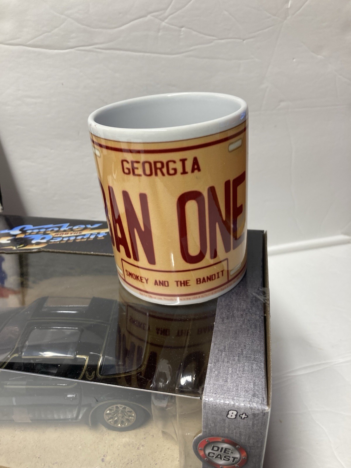 Smokey and the Bandit Jada Toys JAD30998 Car plus Ban One Coffee Mug ,Coaster