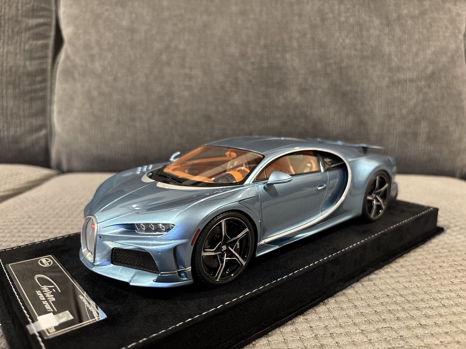 1/18 HH Henson & Heaven Bugatti Chiron SuperSport Horizon Blue Limited 30pcs Mr