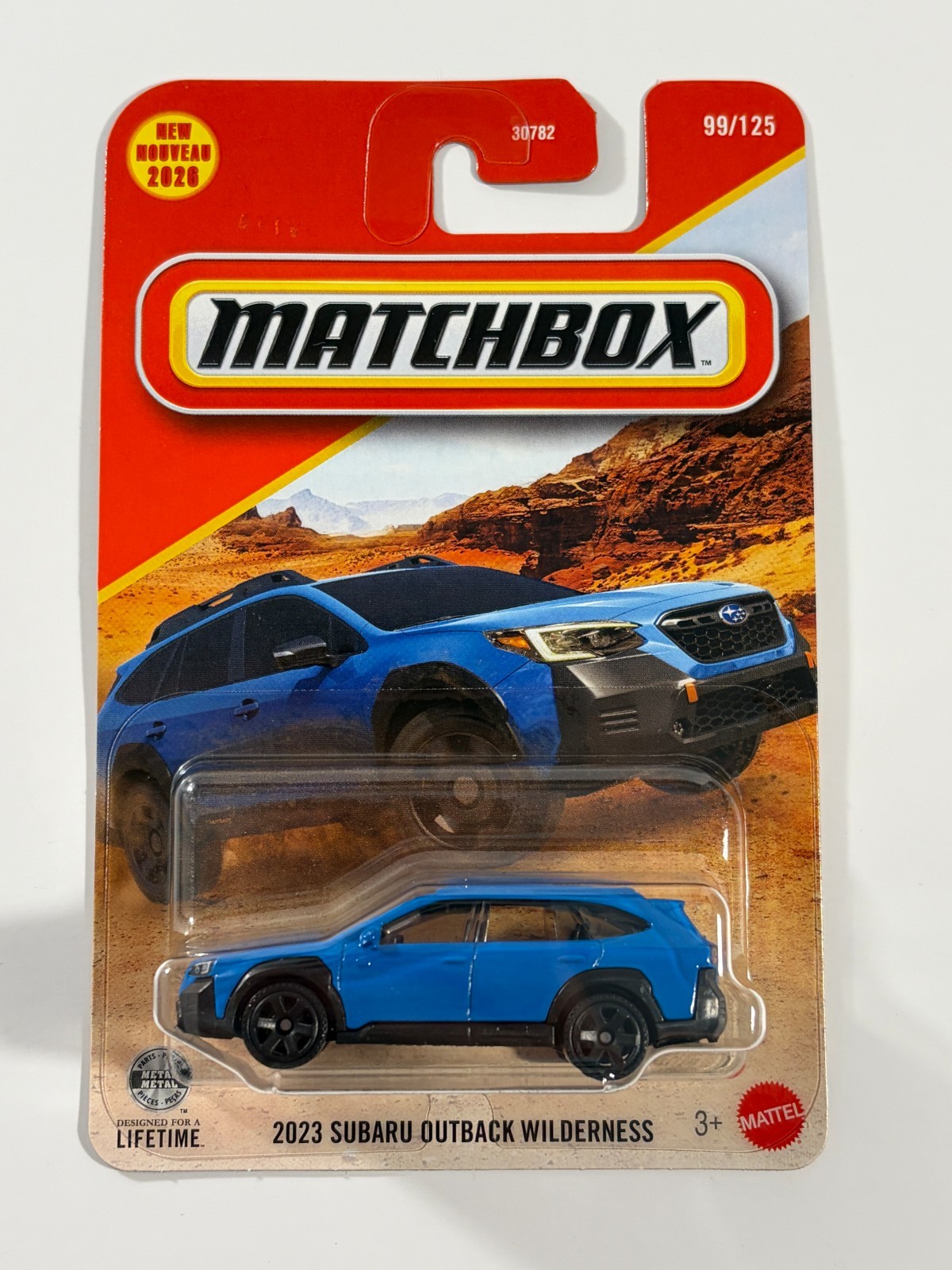 2026 Matchbox MB MBX 2023 Subaru Outback Wilderness blue off road #99