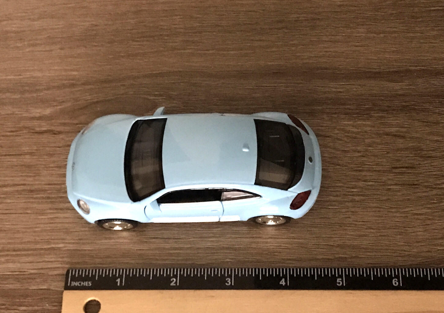 VOLKSWAGEN NEW BEETLE (A5) CAR RARE AQUA BLUE VW ~1/36 DIECAST COLLECTORS MODEL