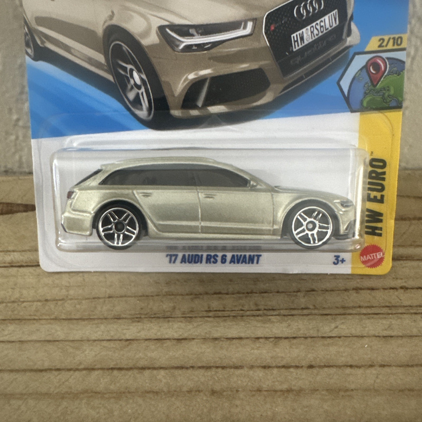 2026 Hot Wheels 2017 Audi RS 6 Avant 66/250 Champagne 2/10 HW Euro