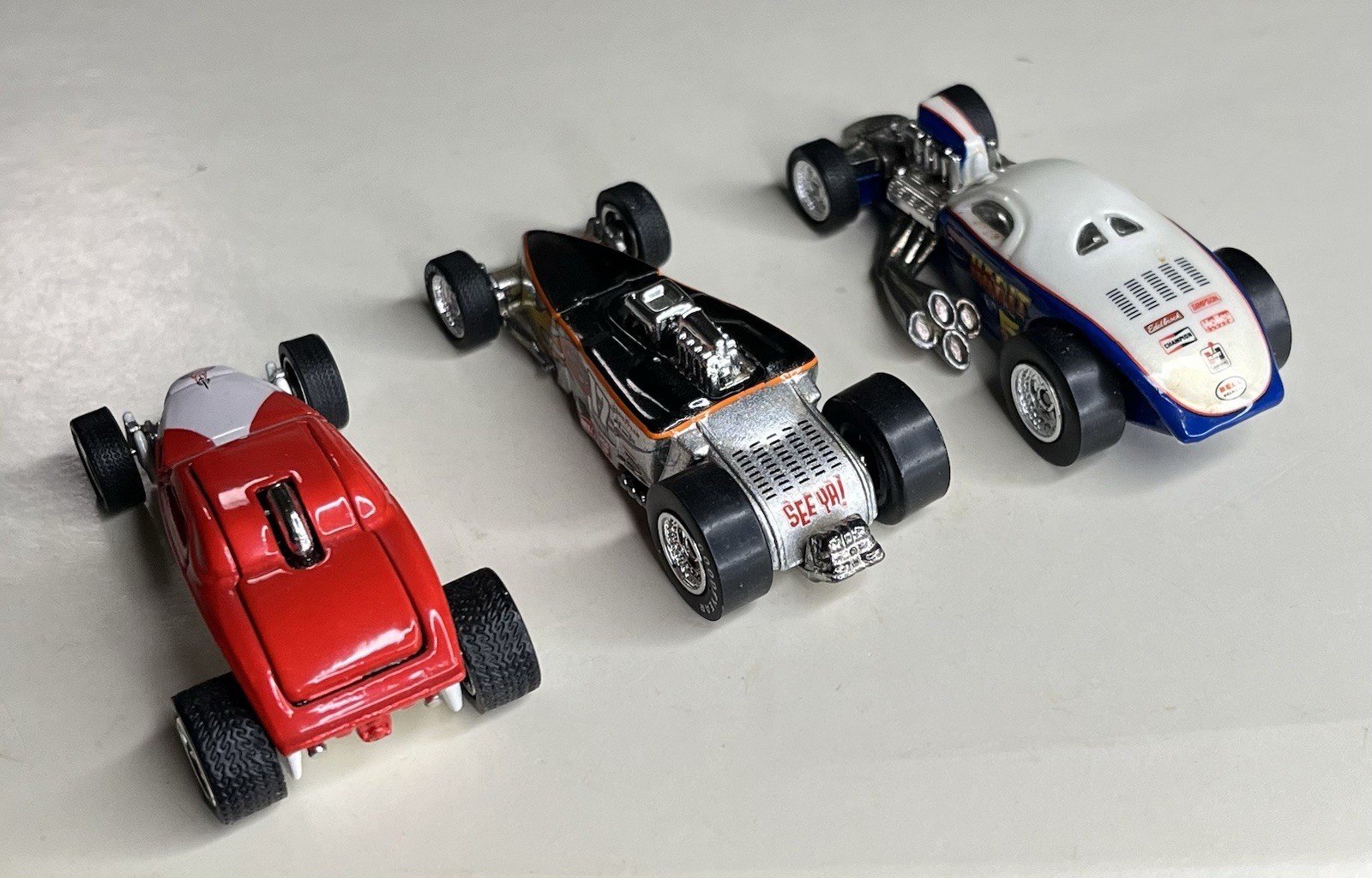 Hot Wheels “Custom Hot Rod Coupe Racers”Loose MINT-Adult Coll. Real Riders/Metal