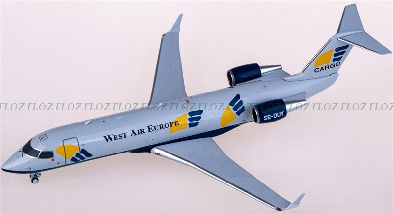 1:200 for NG Models for West Air Europe for Bombardier CRJ200PF SE-DUY Cargo