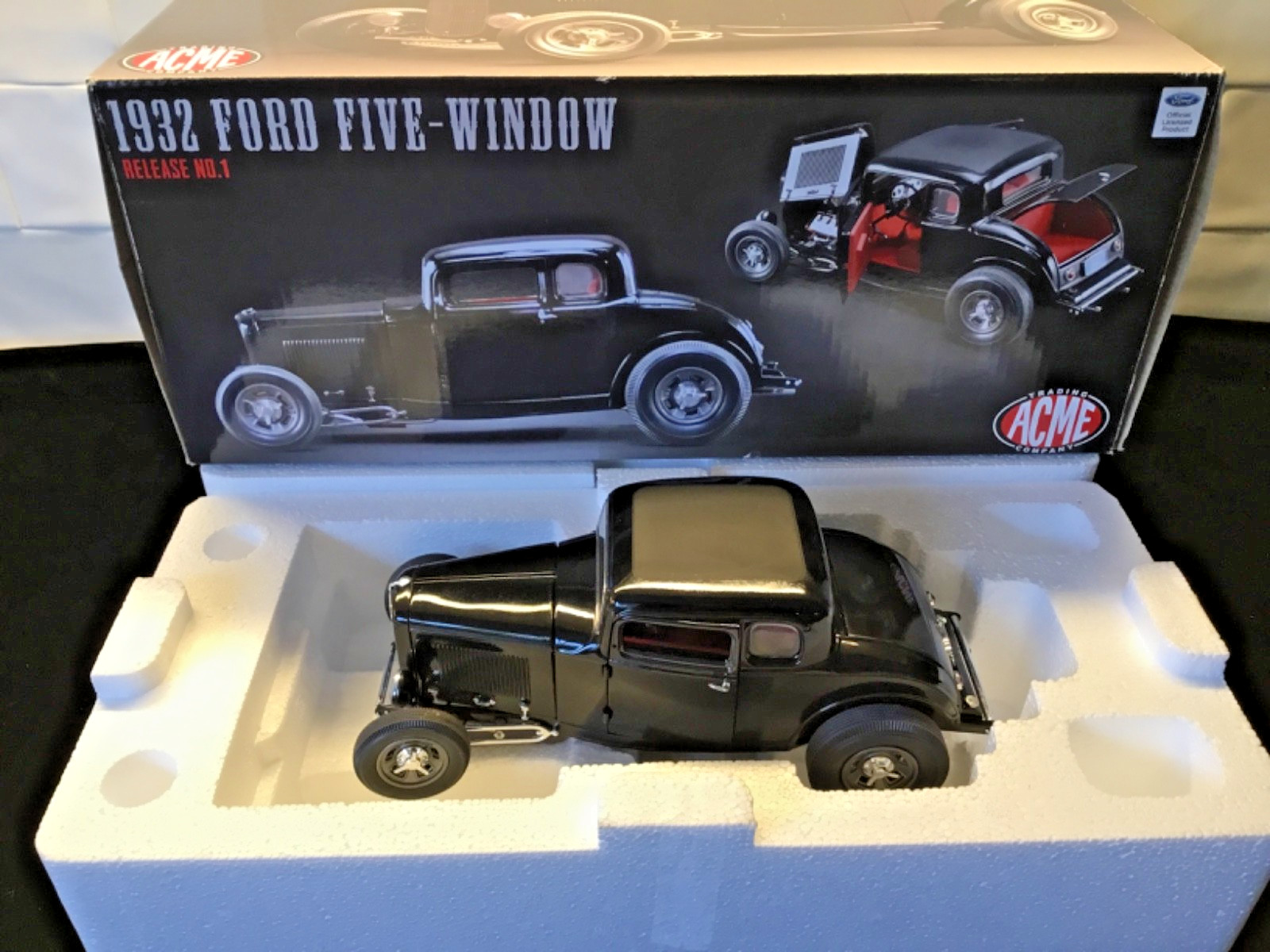 ACME 1:18 1932 FORD FIVE-WINDOW RELEASE N0.1