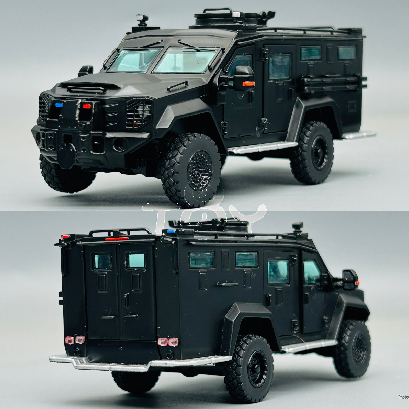 MVA 1:64 Bearcat AFV Armored Vehicle Figure Model Diecast ABS Car New