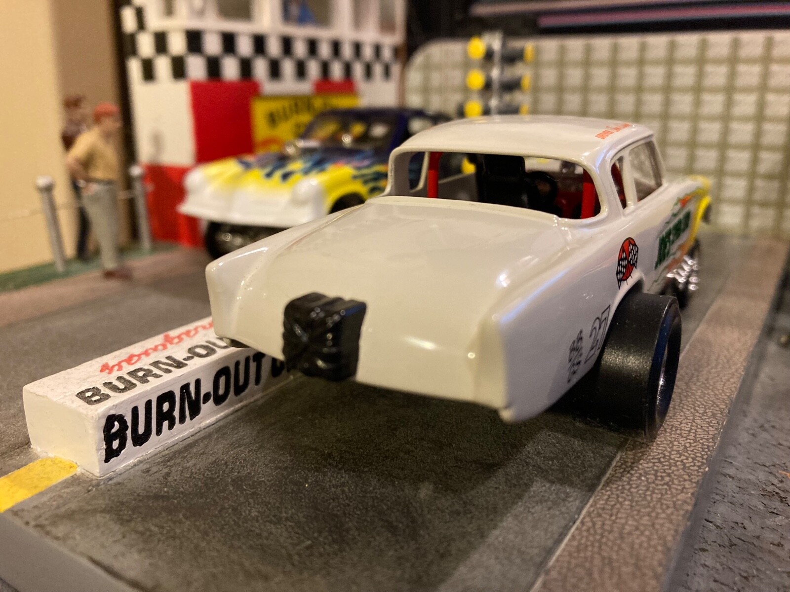 1953 Studebaker Funny Car, 1/43 Scale, 1/4 Mile Drag Strip Car, Funny Car