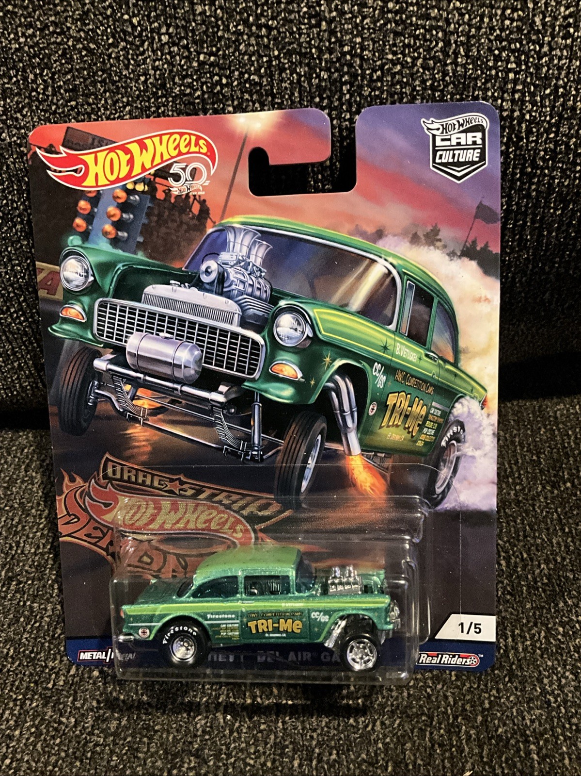 Hot Wheels Car Culture Drag Strip Demons Complete 5 Car Set