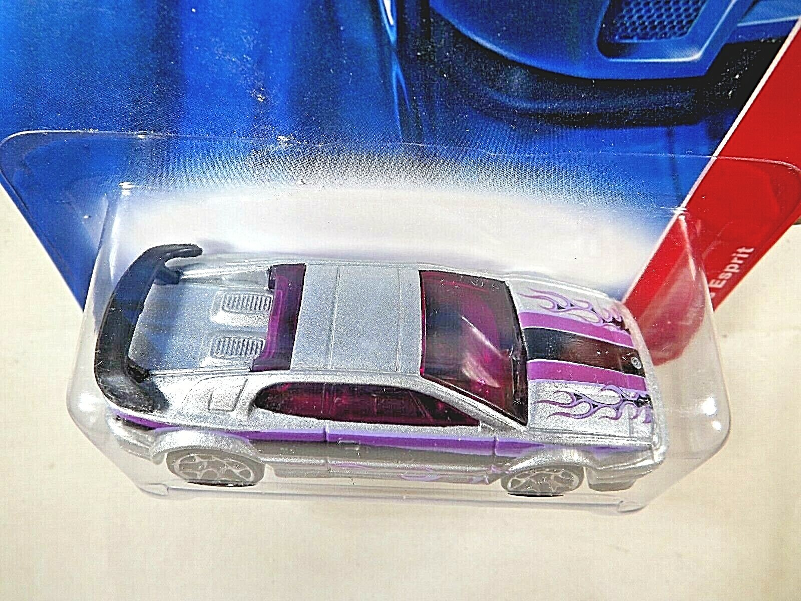 2007 Hot Wheels #94 Code Car 10/24 LOTUS ESPRIT Silver Variant w/Chrome 5Y Spoke