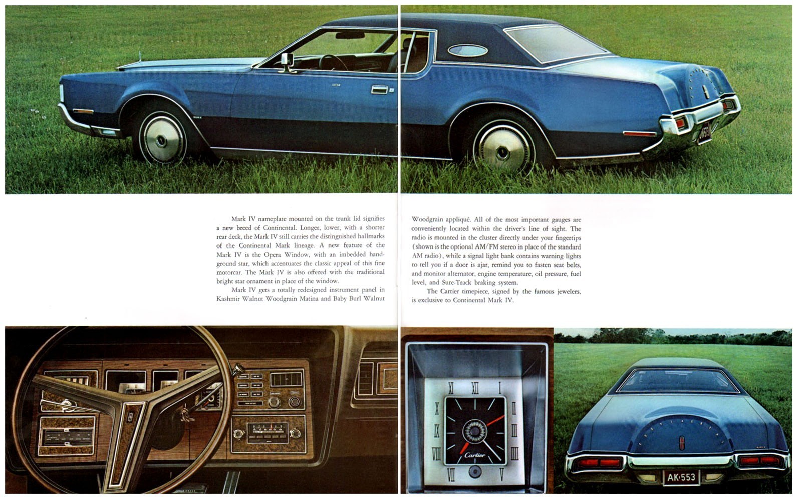 GLM 1:43 1972 Continental Mark IV by Lincoln-Mercury Ivy Green Moondust Metallic