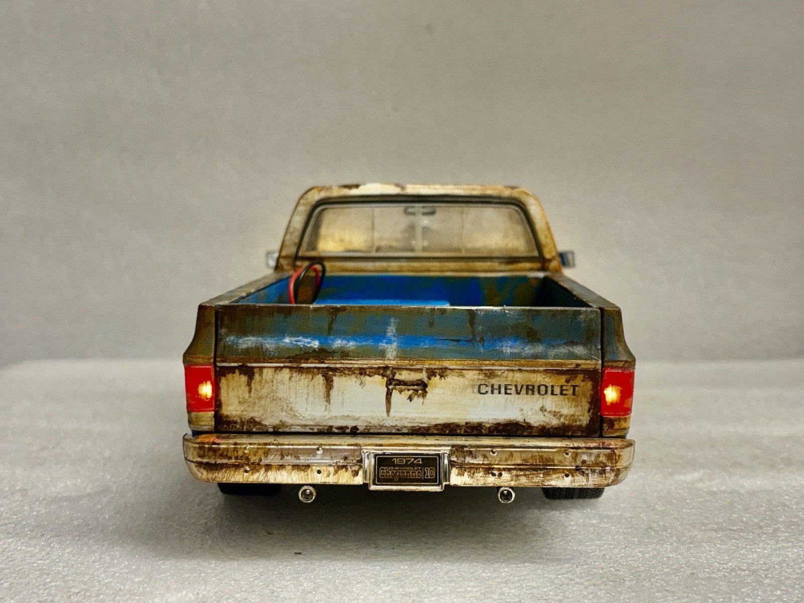 Weathered 1974 Chevrolet C-10 PRO Street Truck Cheyenne BARN FIND Abandoned Rust