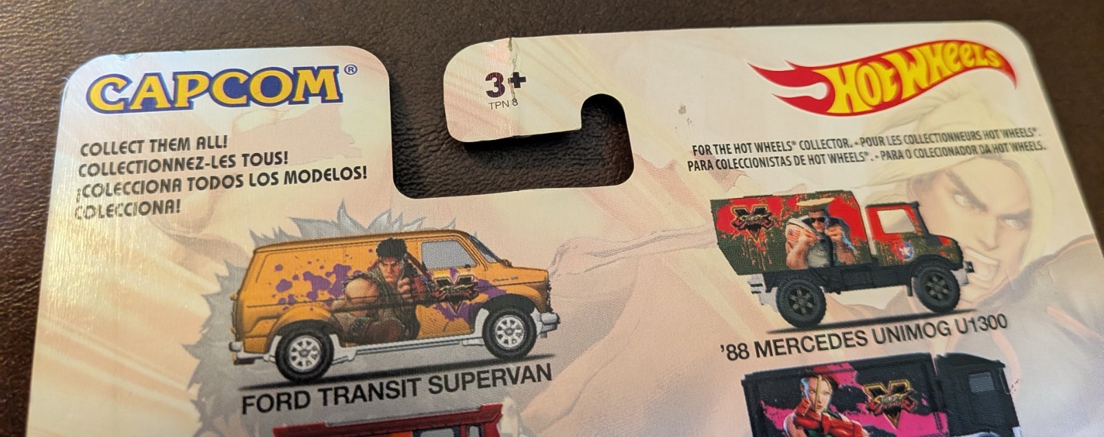 Hot Wheels ~ STREET FIGHTER V ~ Ford Transit Supervan – FKY42