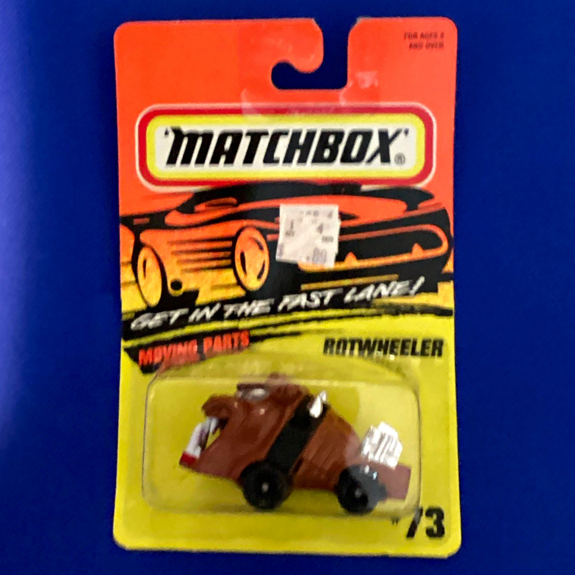 Matchbox 1-75 1941 Willys MB Jeep #73 Brown Military 1:64 Unopened
