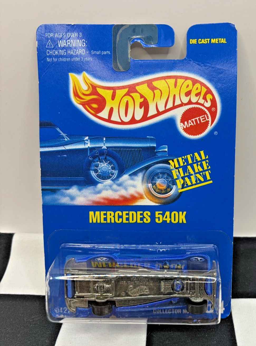 HOT WHEELS MERCEDES 540K COLLECTOR NO. 164 5 Spoke
