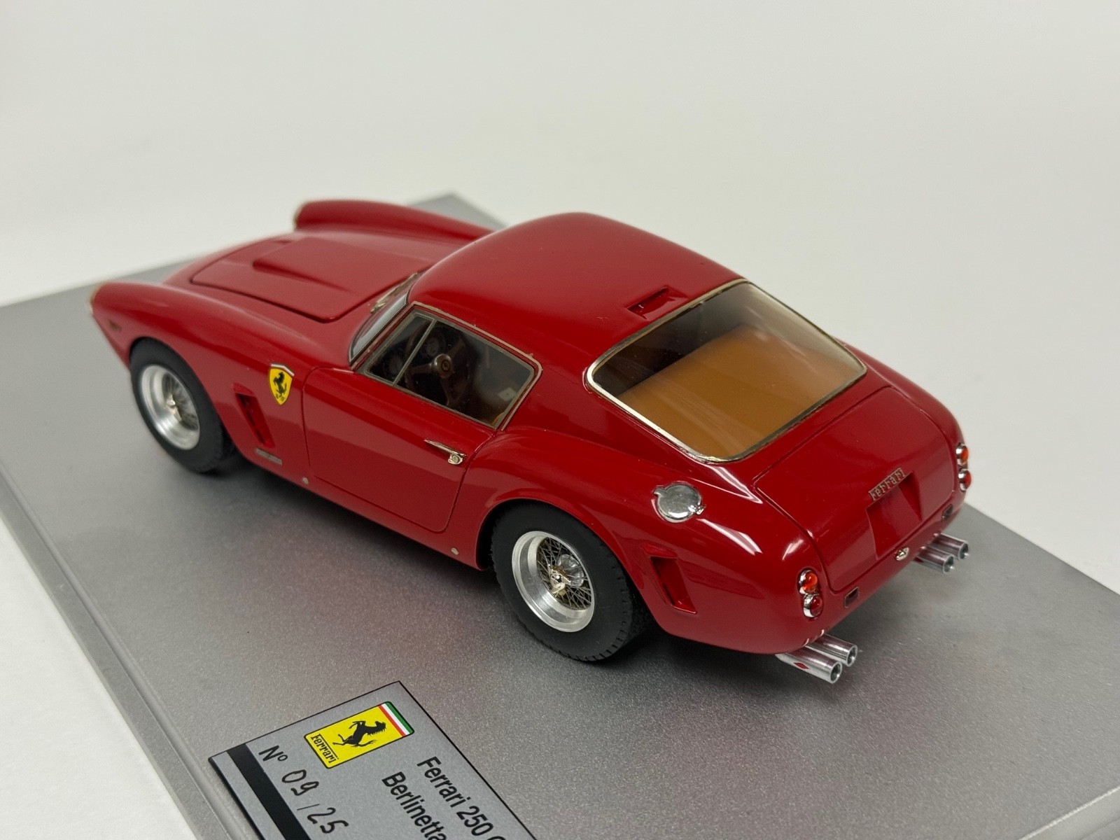 1/24 Tecnomodel Ferrari 250 GT Lusso SWB in Rosso Corsa red 25 pieces ABG169
