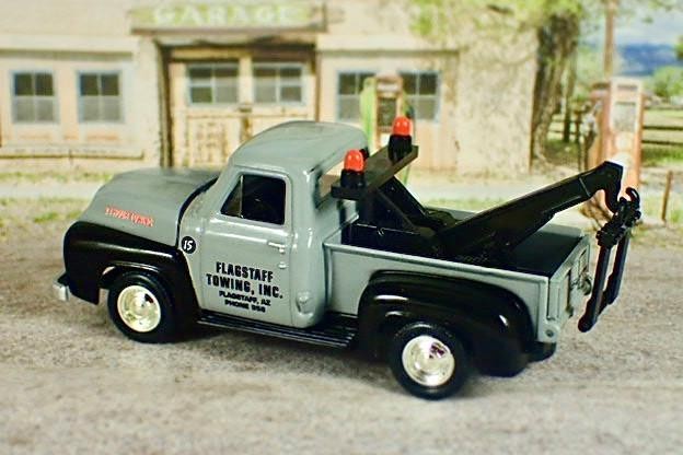 Vintage 1953 Ford Step-Side Flathead V8 Tow Truck 1/64 Scale Limited Edition I