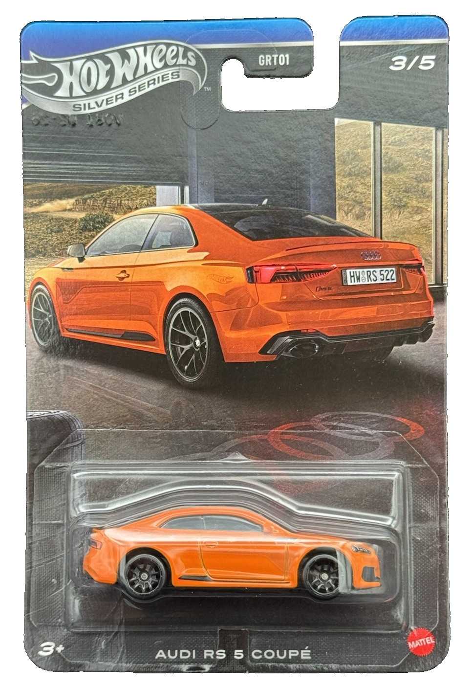 Hot Wheels Silver Series 2026 Audi Series 3/5 Orange Audi RS 5 Coupe