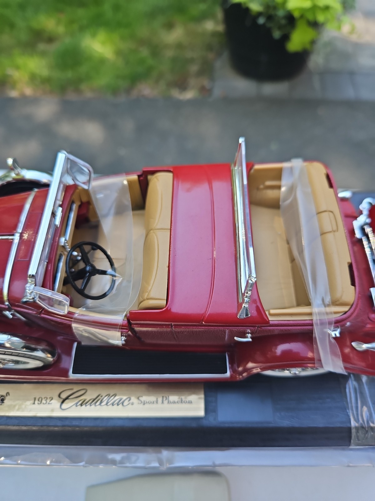 1932 Cadillac Sports Phaeton 1:18 Red