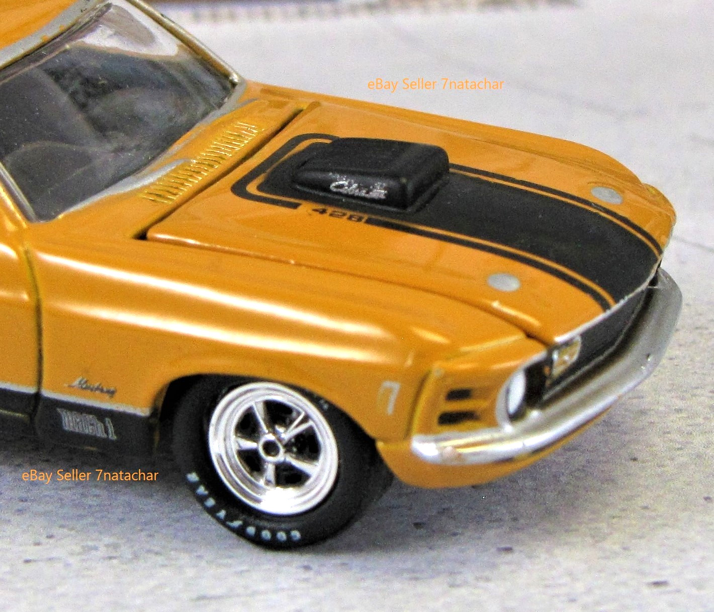 1970 Ford Mustang Mach 1 Cobra Jet 428 CJ 1/64 Scale