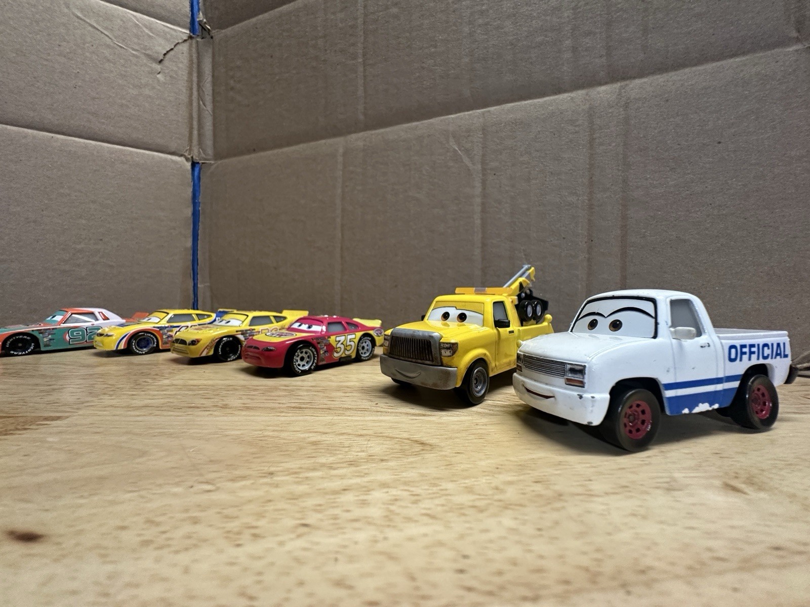 Disney Pixar Cars Diecast Lot of 8 Piston Cup Racers Mater RPM Shifty Drug 1:55