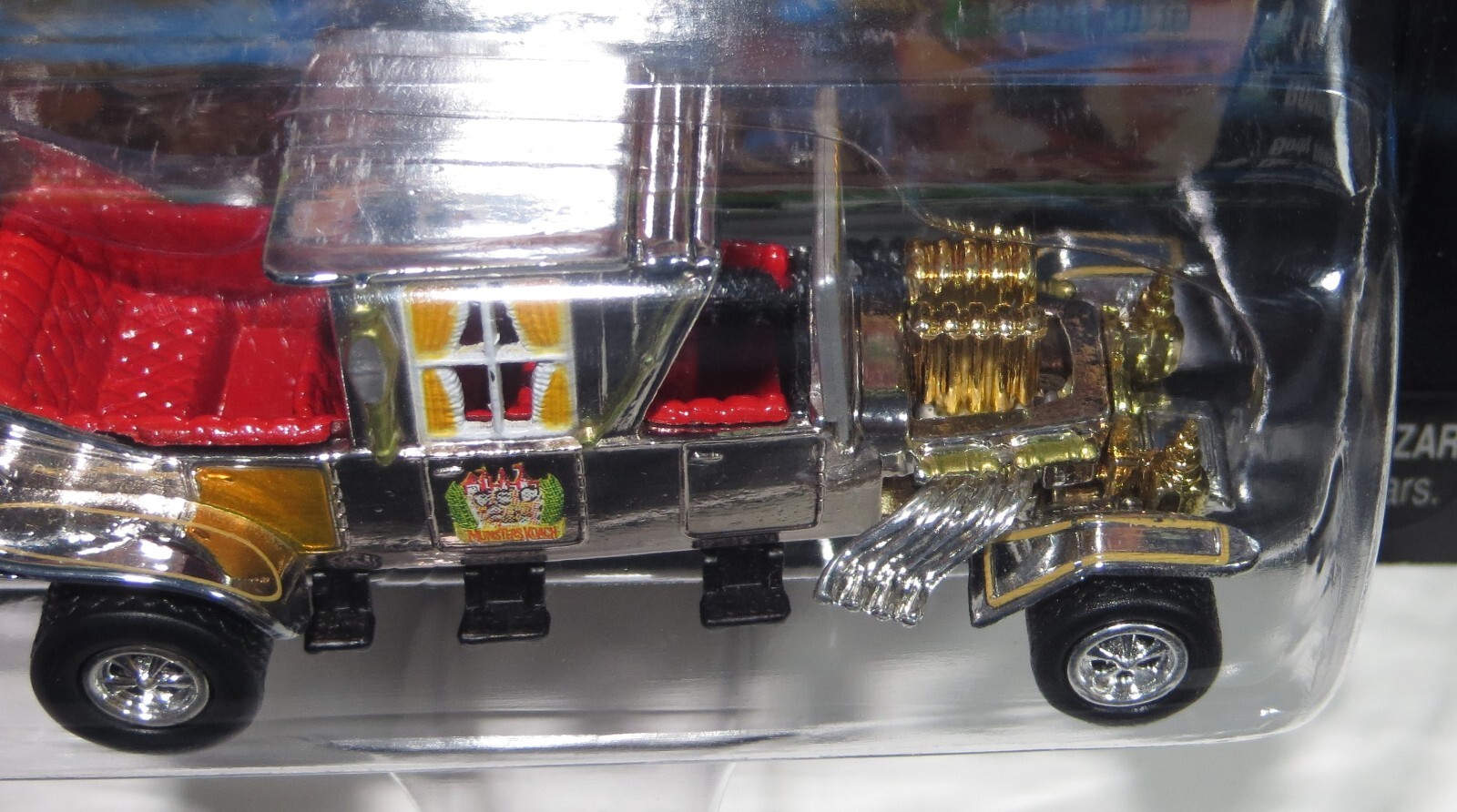 2000 Johnny Lightning Chrome MUNSTERS KOACH Only 2500 Made MU-061122