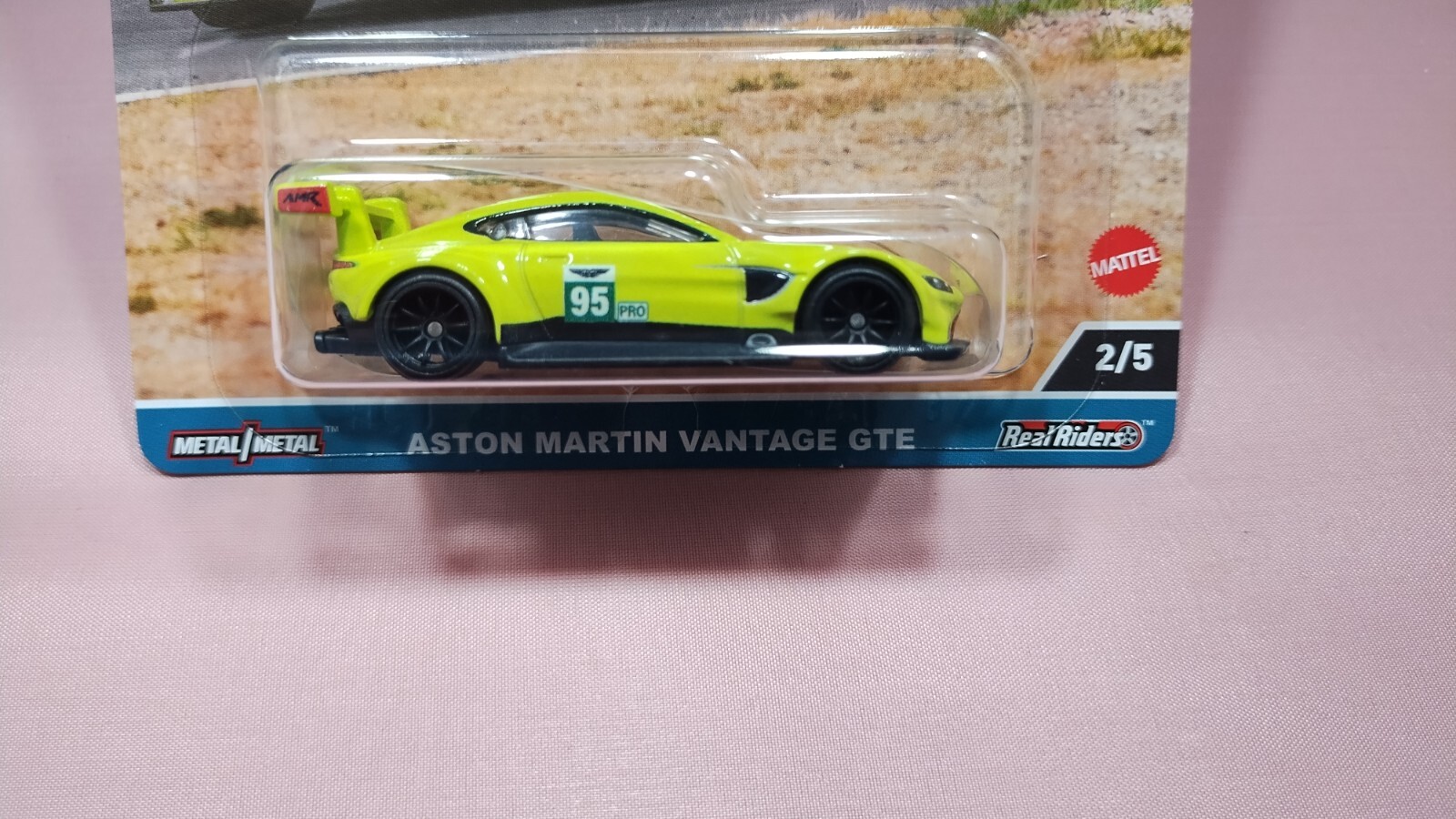 Hot Wheels Premium Car Culture Race Day Aston Martin Vantage GTE Real Riders New