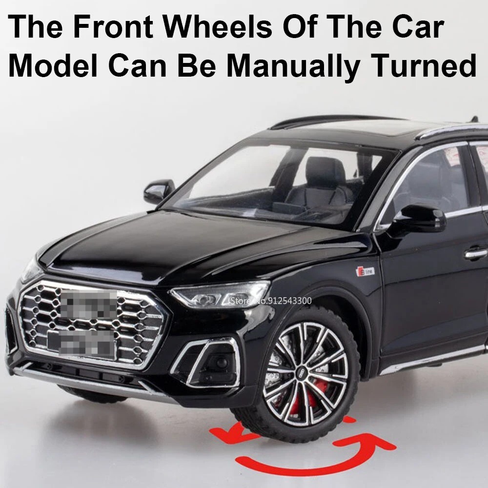 1:24 AUDI Q5 SUV Alloy Car Model Diecast & Toy Vehicle Metal Childrens Gift Kids